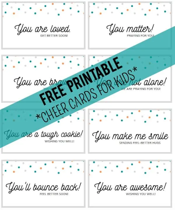 free printable cheer cards