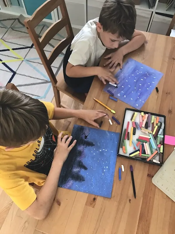 chalk pastel lessons