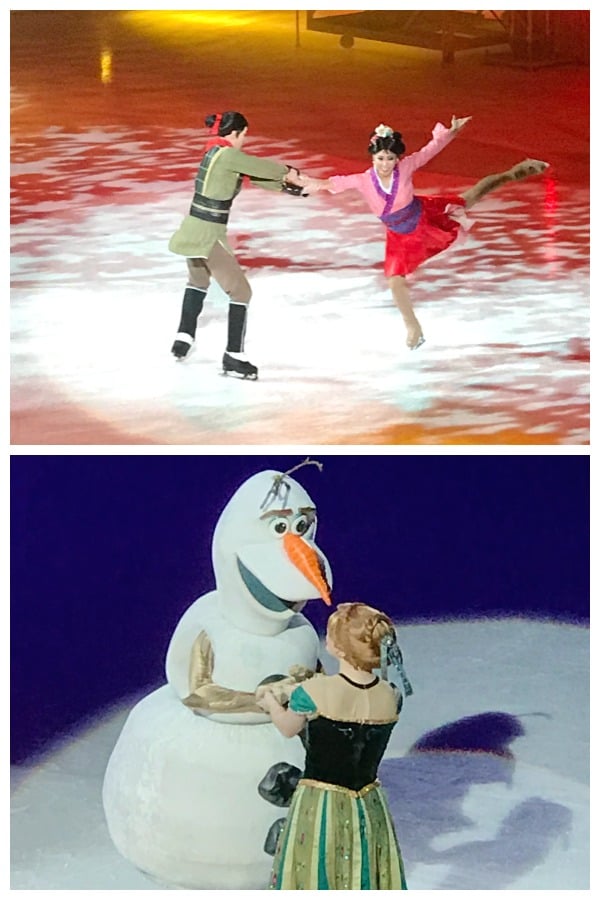 Disney on Ice Mulan Olaf