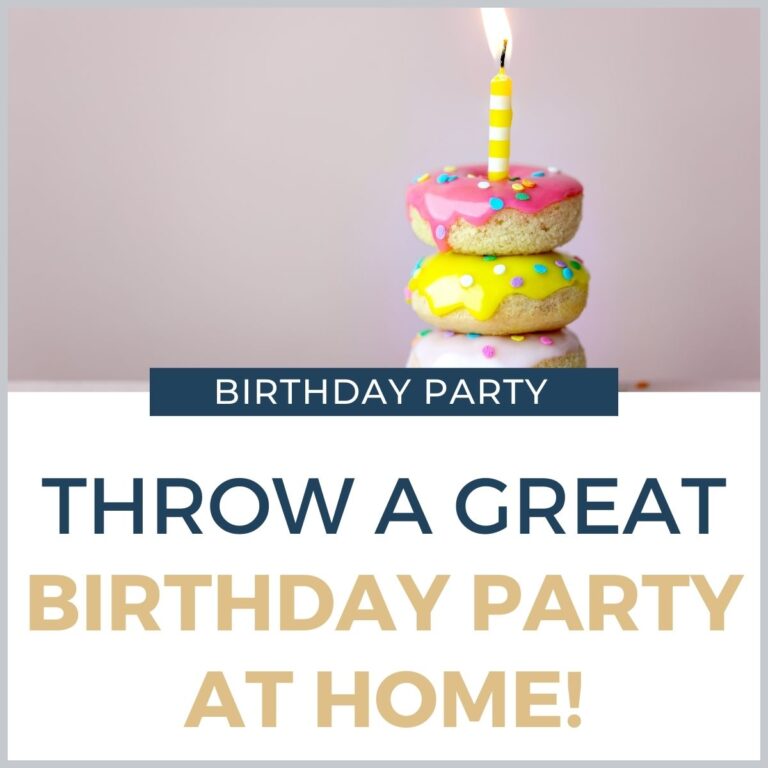 Throw a Great Birthday Party Without Leaving Home