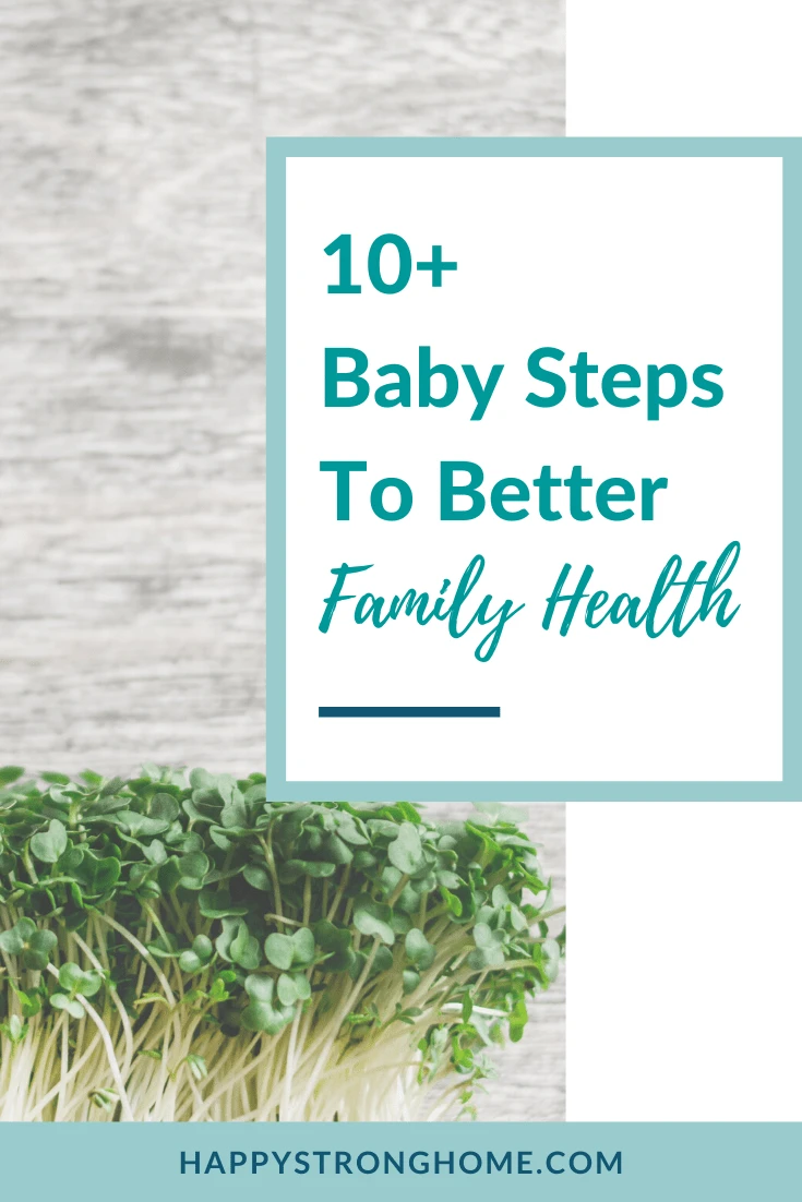 steps to better family health