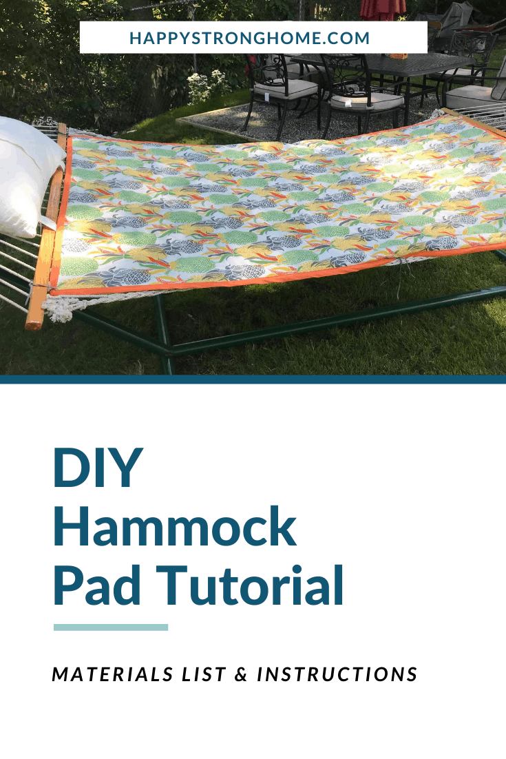 Hammock with DIY Hammock cover craft 