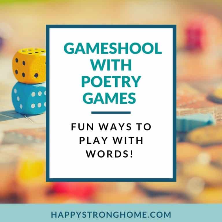 Paint Chip Poetry & other Poetry Games!