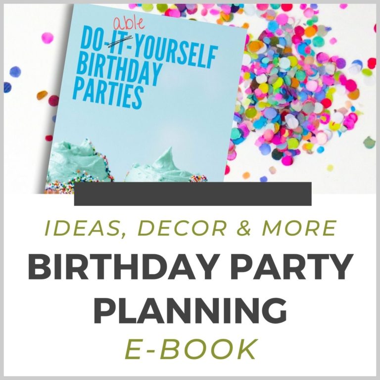 Throw a Birthday Party With Ease! Party Planning Ebook