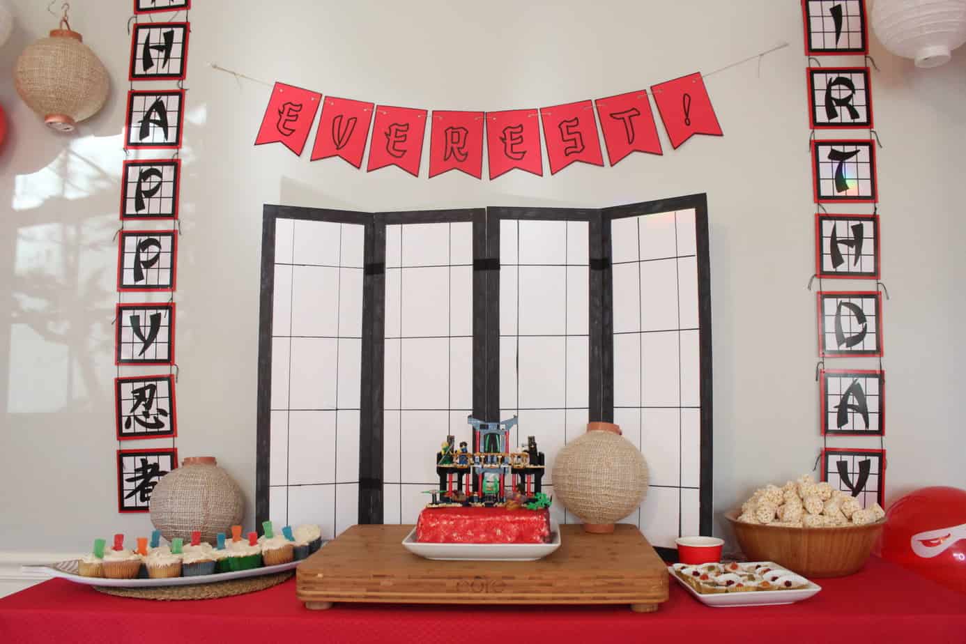 Lego Ninjago Birthday Party Ideas - Happy Strong Home