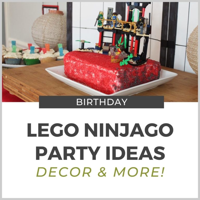 Lego Ninjago Birthday Party Ideas