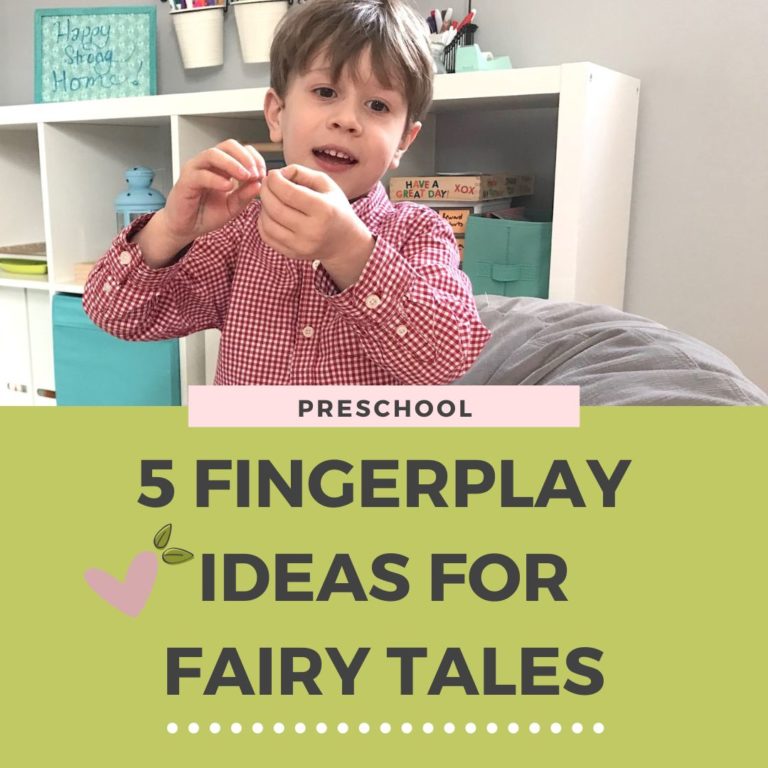 Try these 5 finger plays for fairy tales to make stories come to life!