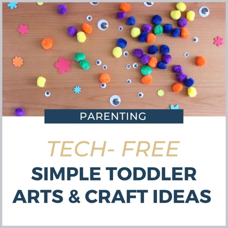 Simple Toddler Arts & Craft Ideas: 101 Toddler Activities
