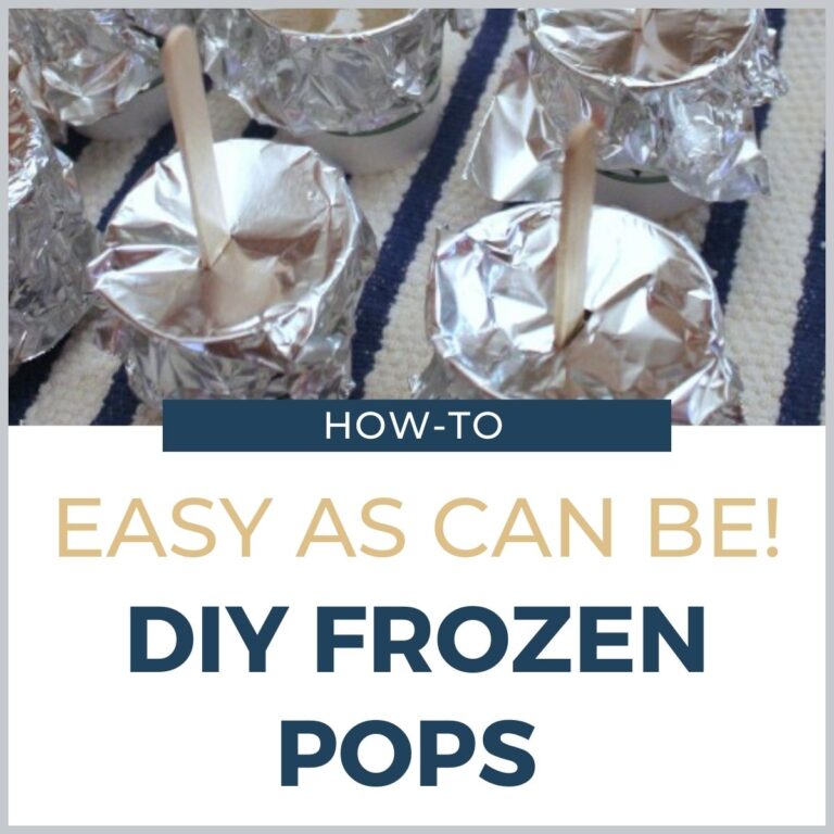 DIY Frozen Pops for Summer