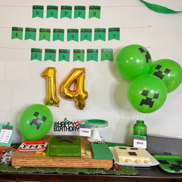 Miner's Quest Minecraft-themed Party Ideas - Quick & Easy!