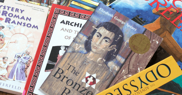 Ancient History books from the homeschool history book lists